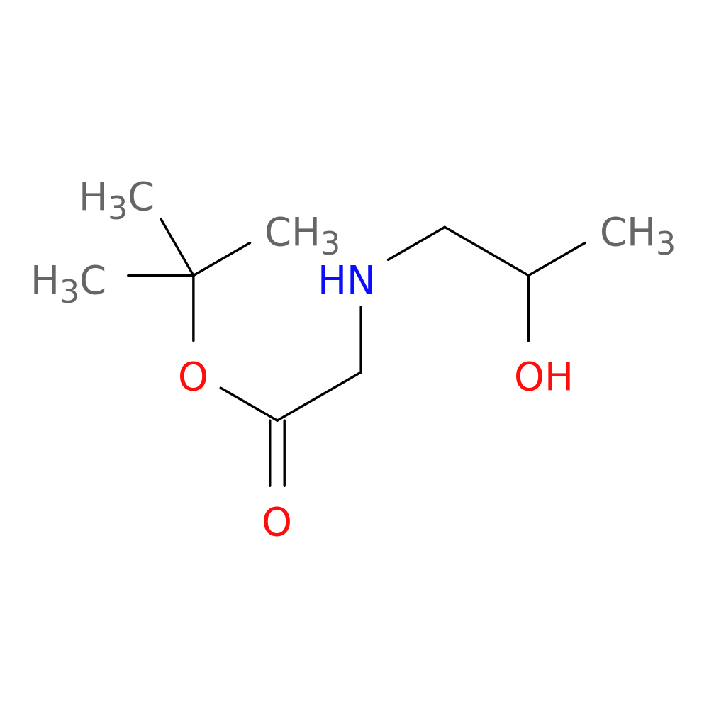 tert-butyl 2-[(2-hydroxypropyl)amino]acetate