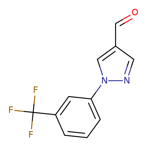 1-[3-(trifluoromethyl)phenyl]-1H-pyrazole-4-carbaldehyde