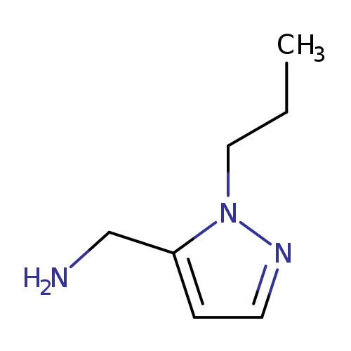 (1-Propyl-1H-pyrazol-5-yl)methanamine