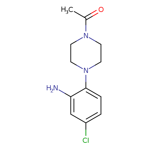 [2-(4-Acetylpiperazin-1-yl)-5-chlorophenyl]amine