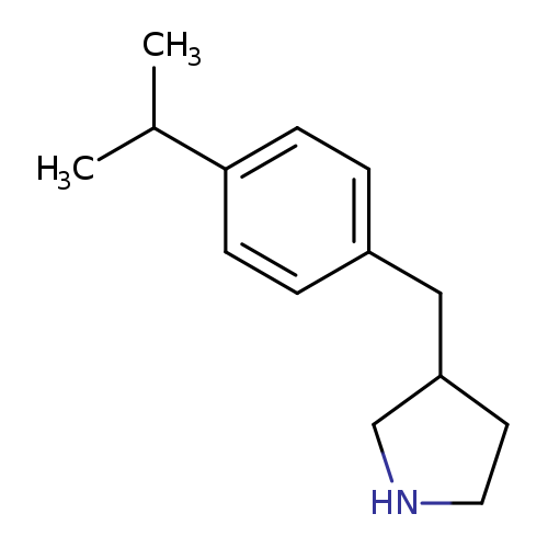 3-{[4-(propan-2-yl)phenyl]methyl}pyrrolidine