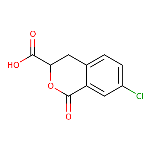 7-CHLORO-1-OXO-3,4-DIHYDRO-1H-2-BENZOPYRAN-3-CARBOXYLIC ACID