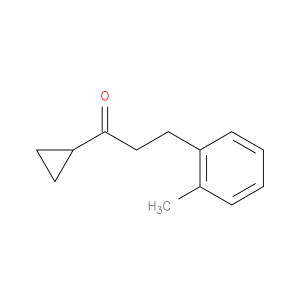 Cyclopropyl 2-(2-methylphenyl)ethyl ketone