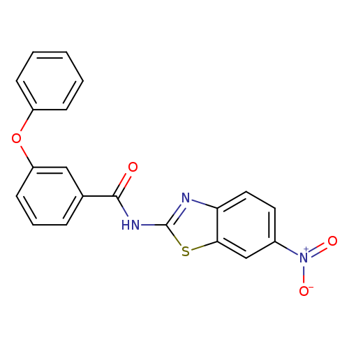N-(6-nitro-1,3-benzothiazol-2-yl)-3-phenoxybenzamide