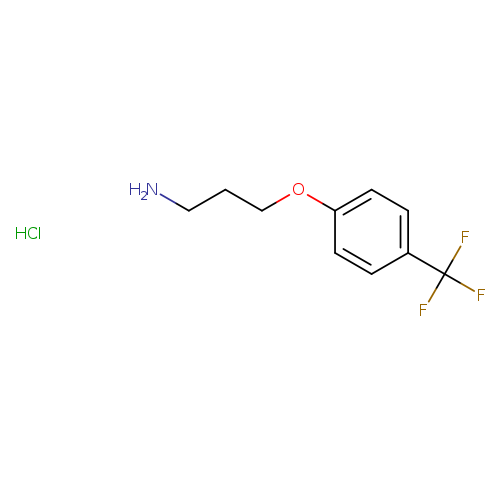 3-(4-(Trifluoromethyl)phenoxy)propan-1-amine, HCl
