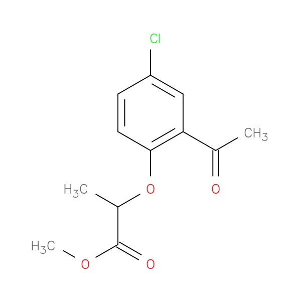 methyl 2-(2-acetyl-4-chlorophenoxy)propanoate