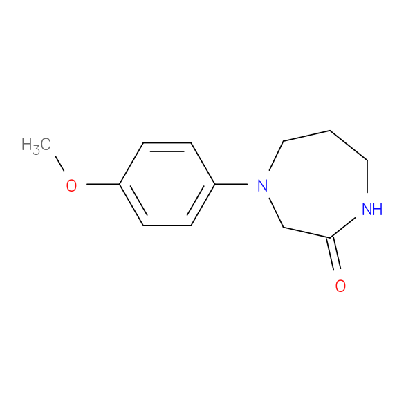 4-(4-methoxyphenyl)-1,4-diazepan-2-one