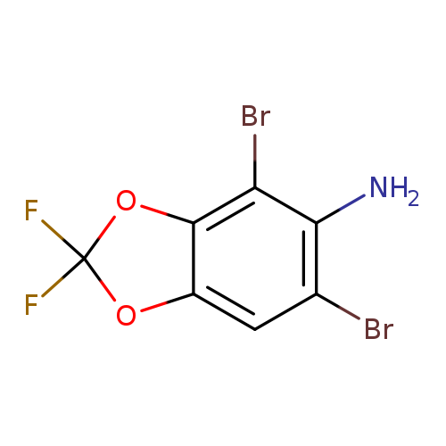 5-Amino-4,6-dibromo-2,2-difluorobenzodioxole