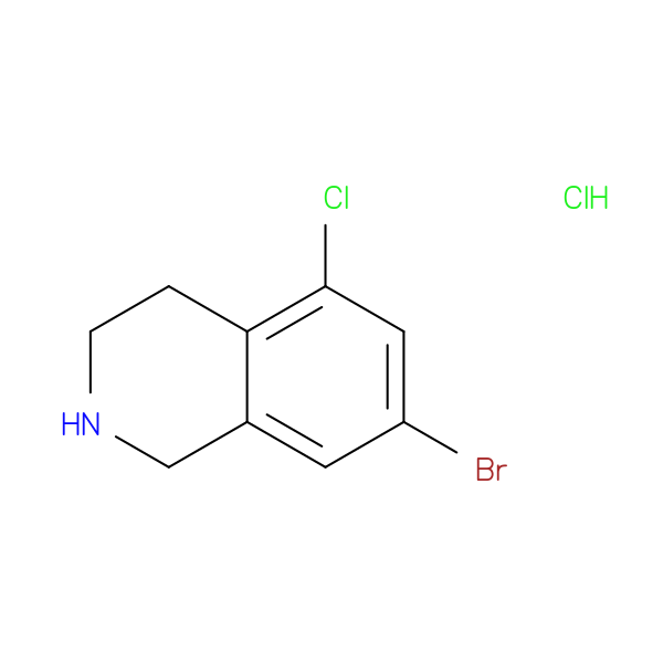 7-bromo-5-chloro-1,2,3,4-tetrahydroisoquinoline hydrochloride
