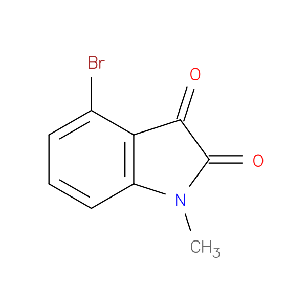 4-Bromo-1-methylindoline-2,3-dione