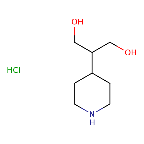 2-(Piperidin-4-yl)propane-1,3-diol hydrochloride