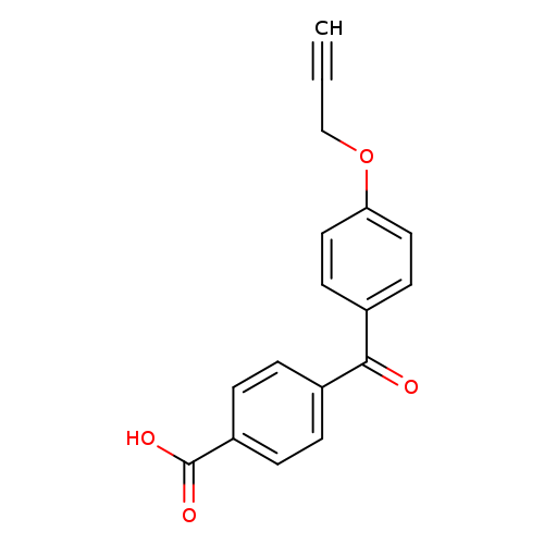 4-(4-(prop-2-ynyloxy)benzoyl)benzoic acid