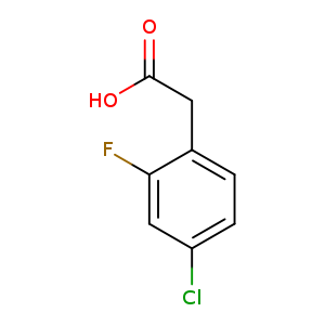 4-Chloro-2-fluorophenylacetic acid