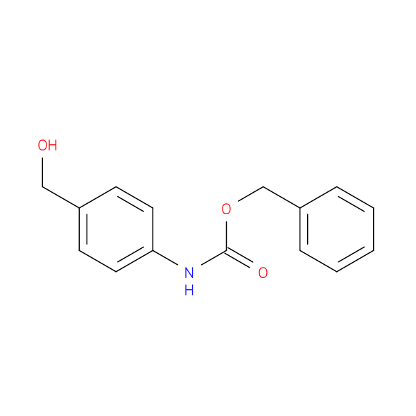 Phenylmethyl N-[4-(hydroxymethyl)phenyl]carbamate