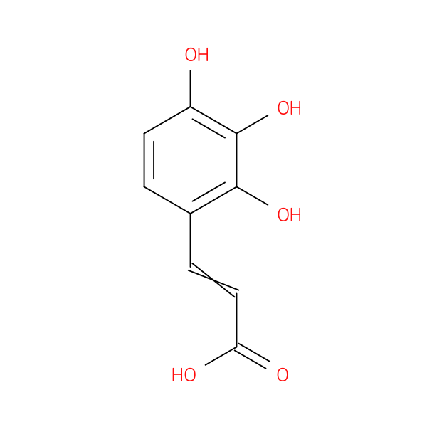3-(2,3,4-Trihydroxy-phenyl)-acrylic acid