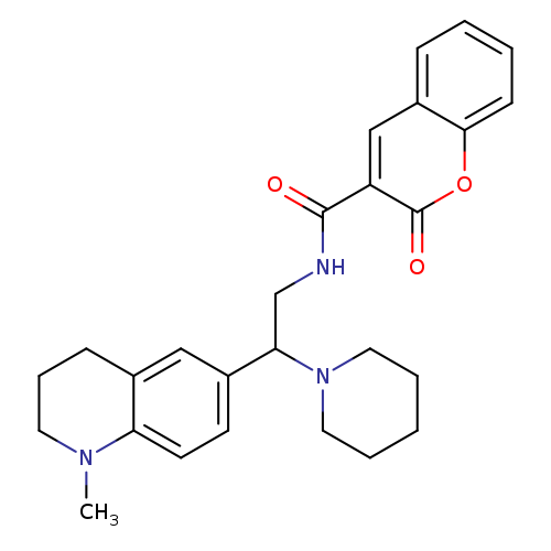 N-[2-(1-methyl-1,2,3,4-tetrahydroquinolin-6-yl)-2-(piperidin-1-yl)ethyl]-2-oxo-2H-chromene-3-carboxamide