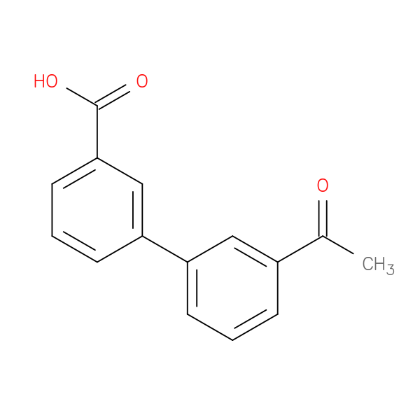 3'-Acetyl-[1,1'-biphenyl]-3-carboxylic acid