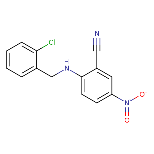 2-[(2-Chlorobenzyl)amino]-5-nitrobenzonitrile