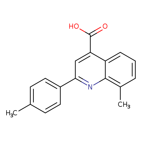 8-Methyl-2-(4-methylphenyl)quinoline-4-carboxylic acid