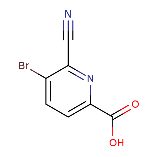 5-Bromo-6-cyanopicolinic acid