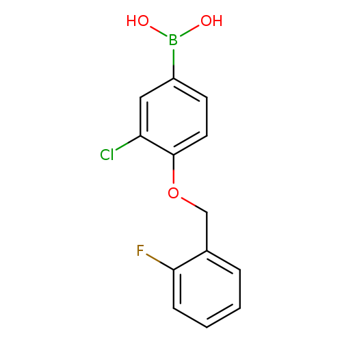 (3-chloro-4-((2-fluorobenzyl)oxy)phenyl)boronic acid