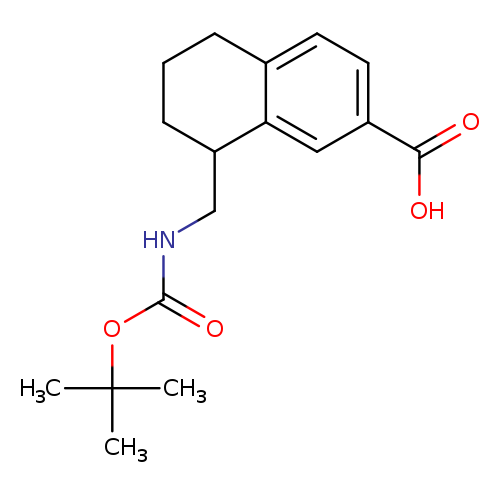 8-({[(tert-butoxy)carbonyl]amino}methyl)-5,6,7,8-tetrahydronaphthalene-2-carboxylic acid