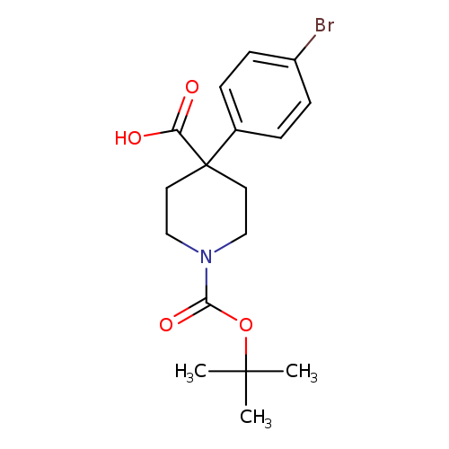 Boc-4-(4-bromophenyl)-piperidine-4-carboxylic acid