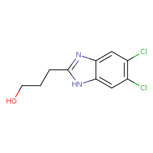 5,6-Dichloro-2-(3-hydroxypropyl)benzimidazole