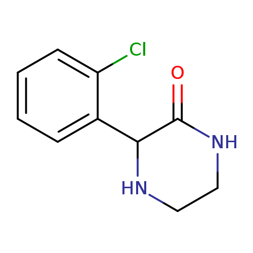 3-(2-chlorophenyl)piperazin-2-one