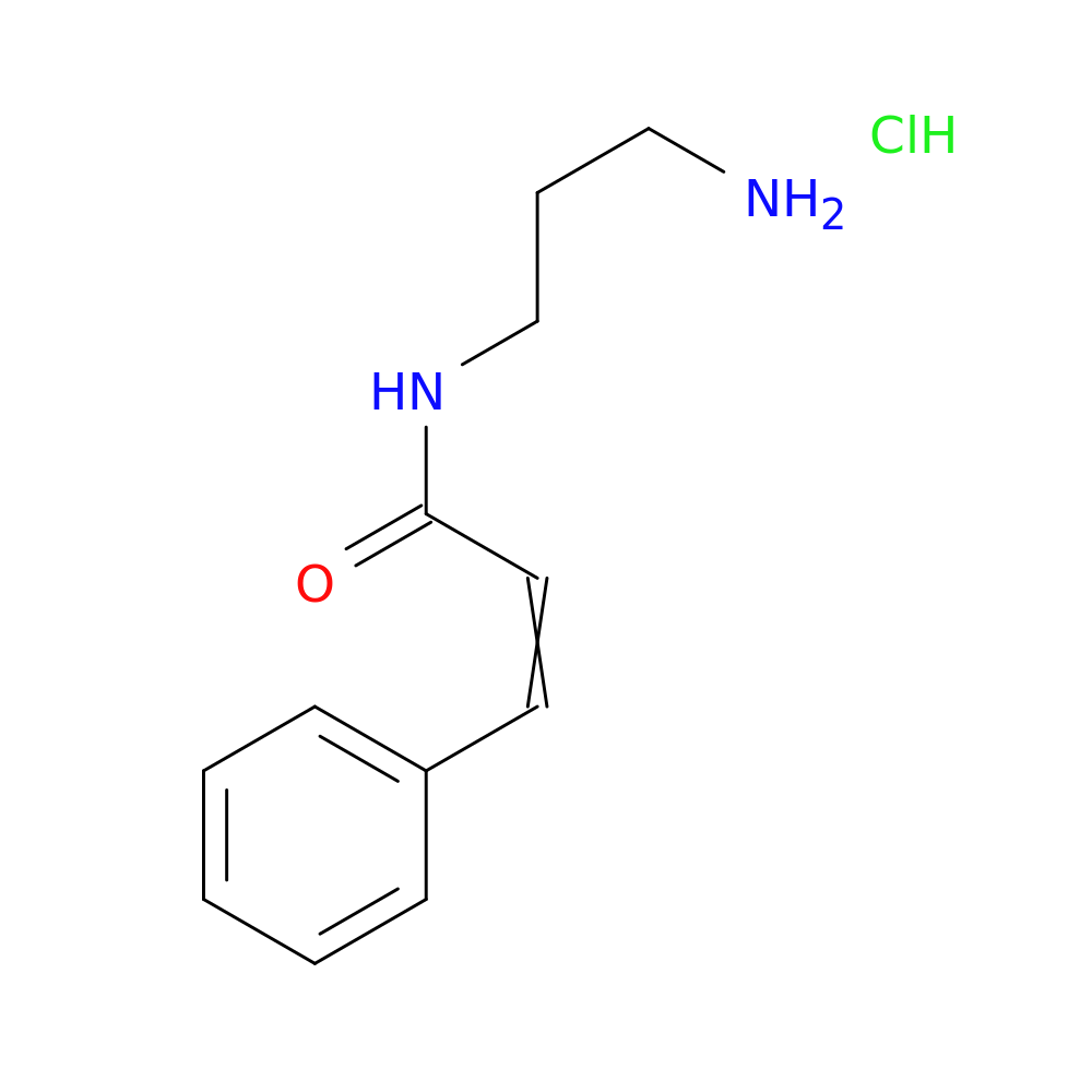 N-(3-Aminopropyl)-3-phenylprop-2-enamide hydrochloride