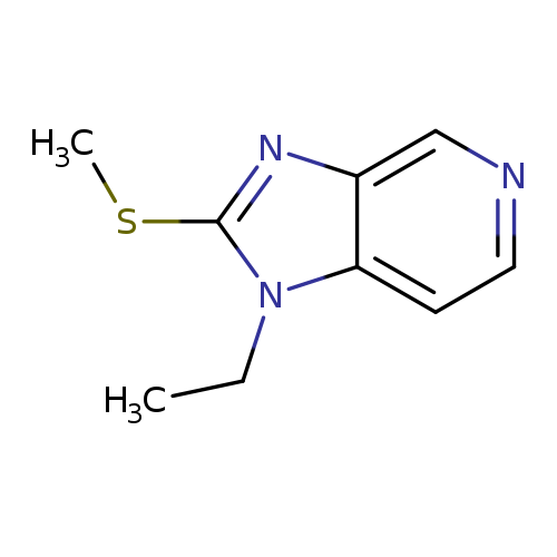 1-Ethyl-2-(methylsulfanyl)-1h-imidazo[4,5-c]pyridine