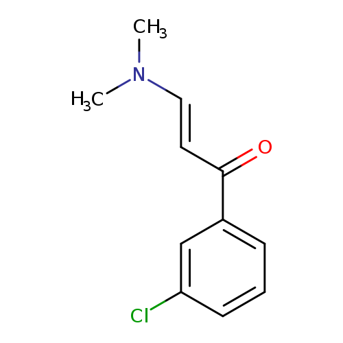 2-Propen-1-one, 1-(3-chlorophenyl)-3-(dimethylamino)-, (2E)-