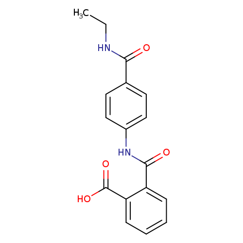 2-((4-(Ethylcarbamoyl)phenyl)carbamoyl)benzoic acid