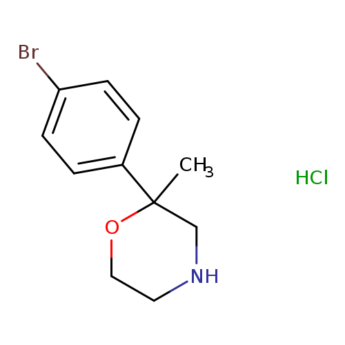 2-(4-bromophenyl)-2-methylmorpholinehydrochloride