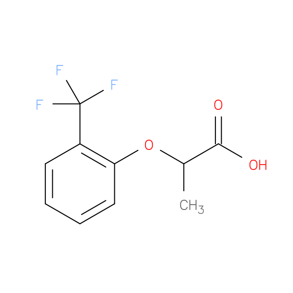 2-[2-(trifluoromethyl)phenoxy]propanoic acid
