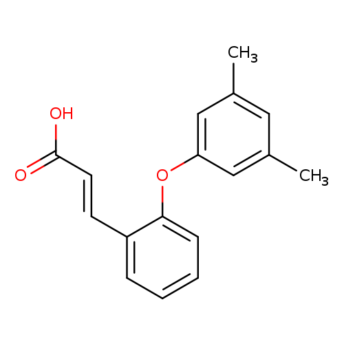 (2E)-3-[2-(3,5-dimethylphenoxy)phenyl]prop-2-enoic acid