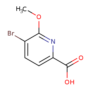 2-Pyridinecarboxylic acid, 5-bromo-6-methoxy-
