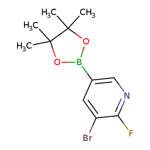 3-Bromo-2-fluoropyridine-5-boronic acid, pinacol ester