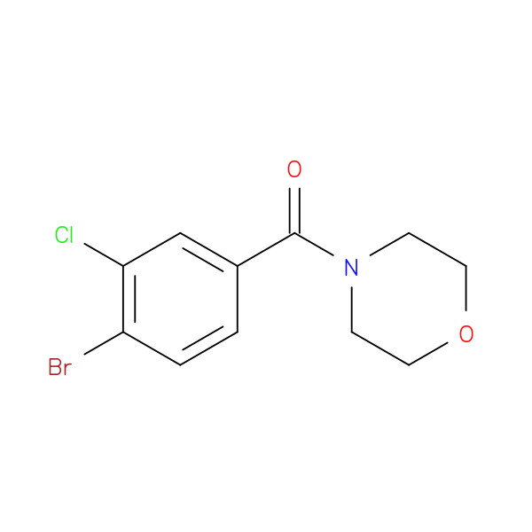 4-(4-Bromo-3-chlorobenzoyl)morpholine