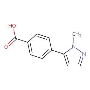 4-(2-Methyl-2h-pyrazol-3-yl)-benzoic acid