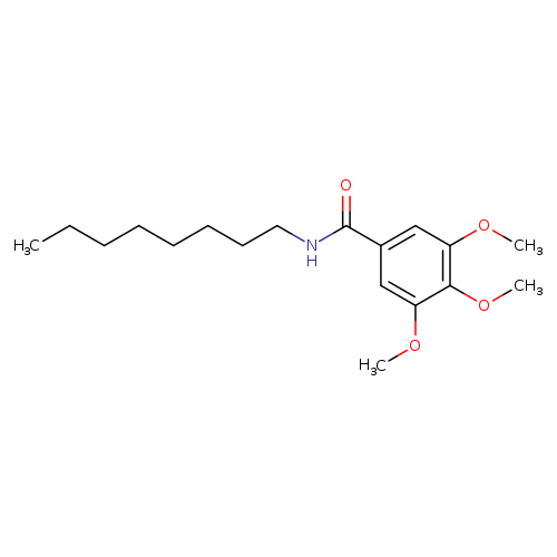3,4,5-trimethoxy-N-octylbenzamide