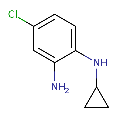 4-chloro-1-N-cyclopropylbenzene-1,2-diamine