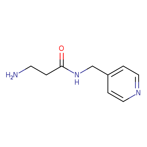 3-amino-N-(pyridin-4-ylmethyl)propanamide