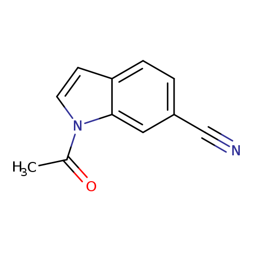 1-Acetyl-1h-indole-6-carbonitrile