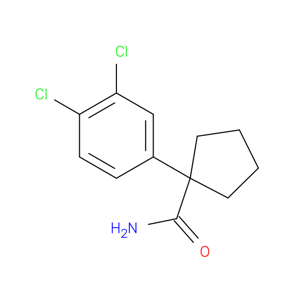 1-(3,4-Dichlorophenyl)cyclopentane-1-carboxamide