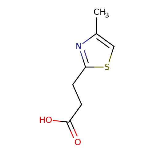 3-(4-methyl-1,3-thiazol-2-yl)propanoic acid