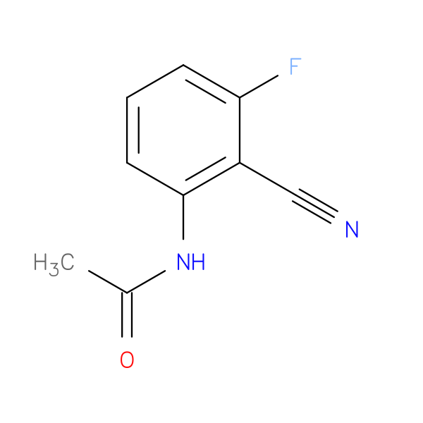 n-(2-cyano-3-fluorophenyl)acetaMide
