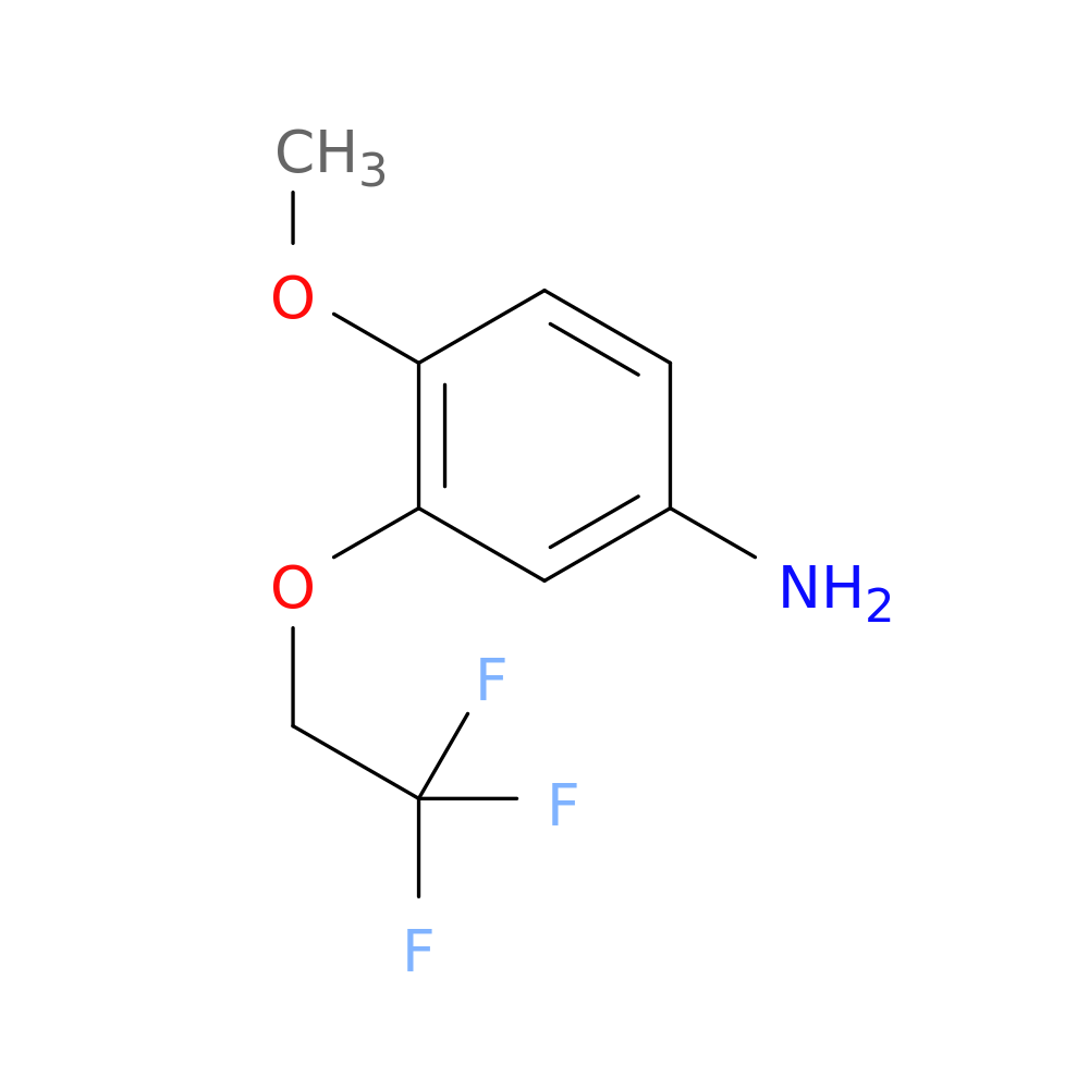4-methoxy-3-(2,2,2-trifluoroethoxy)aniline