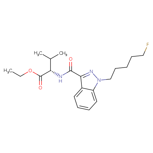 ethyl(1-(5-fluoropentyl)-1H-indazole-3-carbonyl)-L-valinate