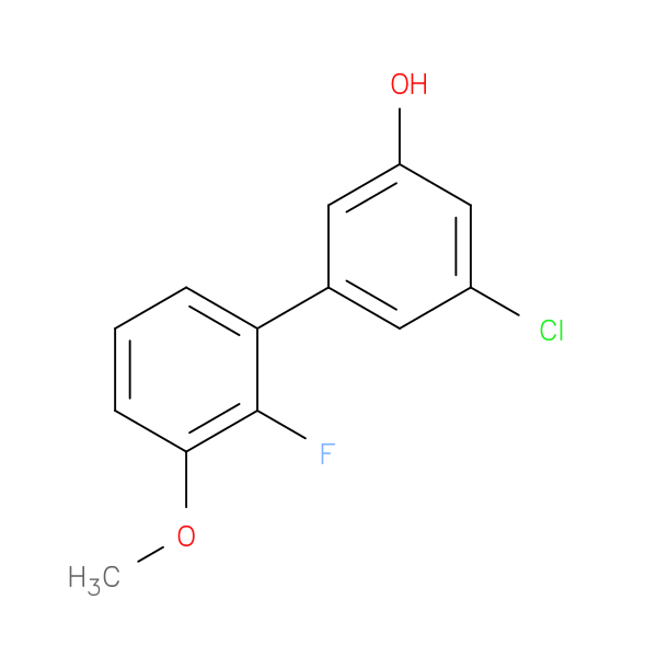 3-Chloro-5-(2-fluoro-3-methoxyphenyl)phenol